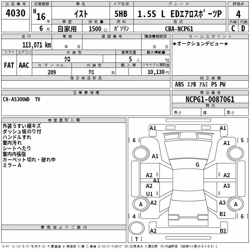 TOYOTA IST