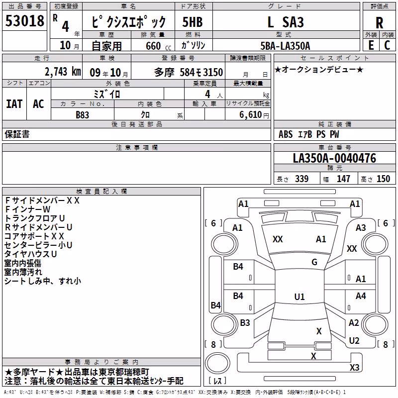 TOYOTA PIXIS EPOCH