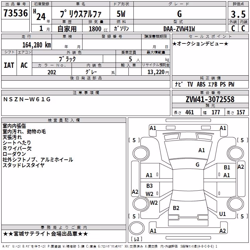 TOYOTA PRIUS ALPHA