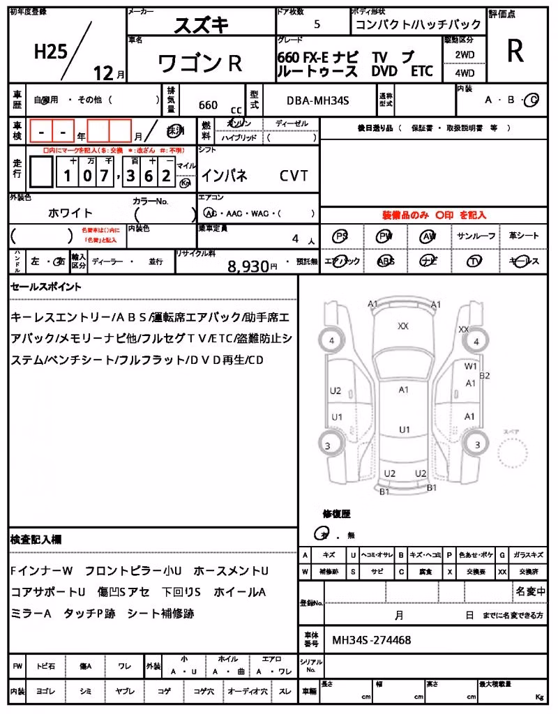 SUZUKI WAGON R