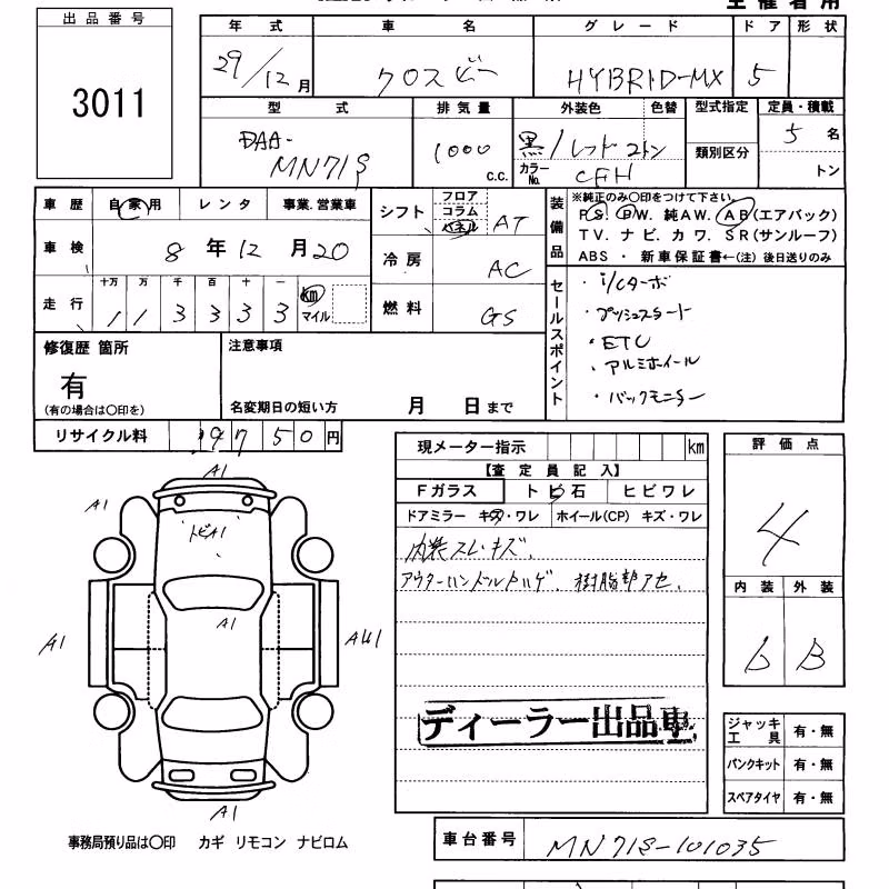 SUZUKI XBEE