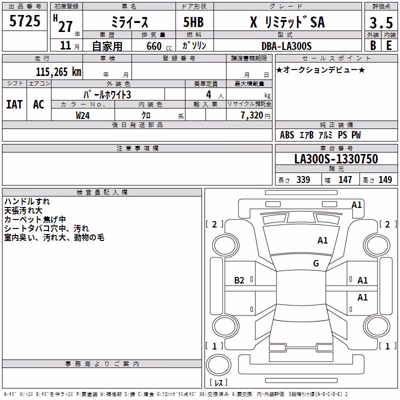 DAIHATSU MIRA E:S