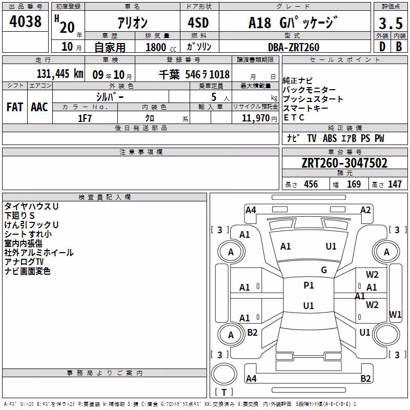 TOYOTA ALLION