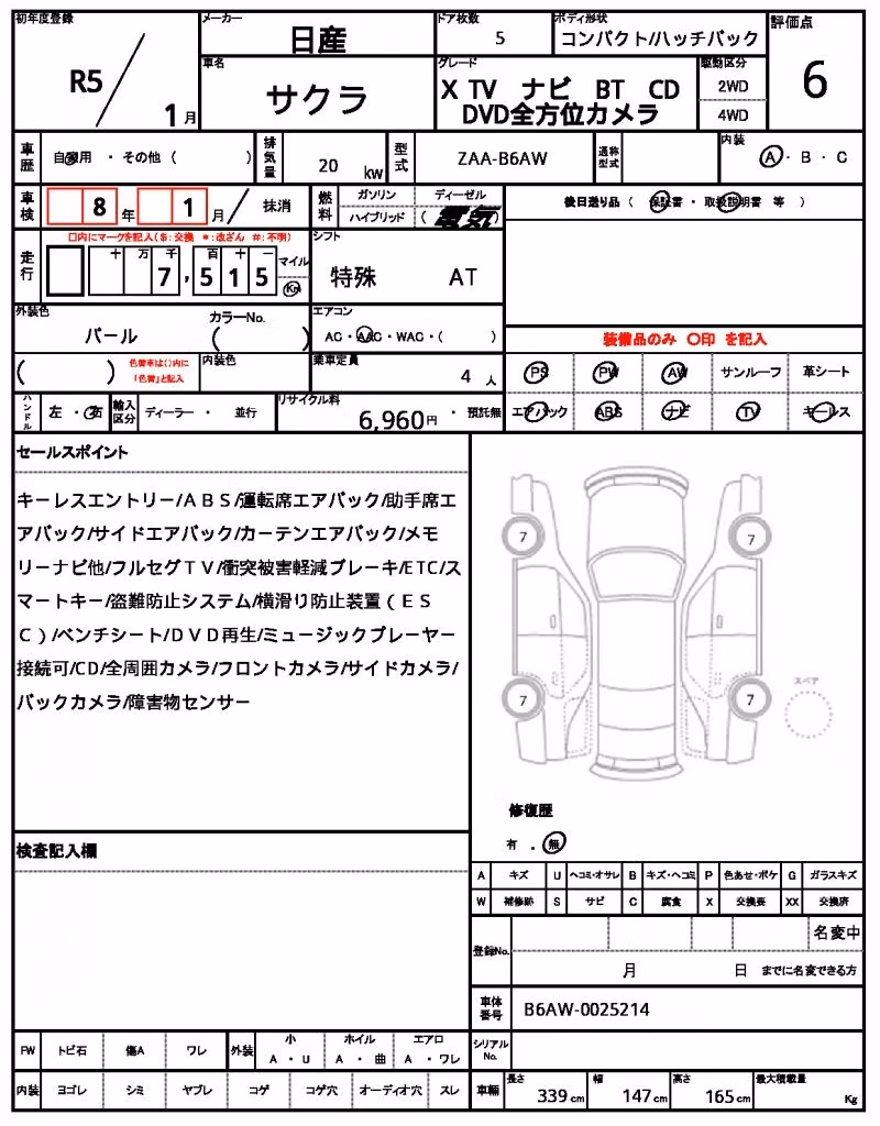 NISSAN SAKURA