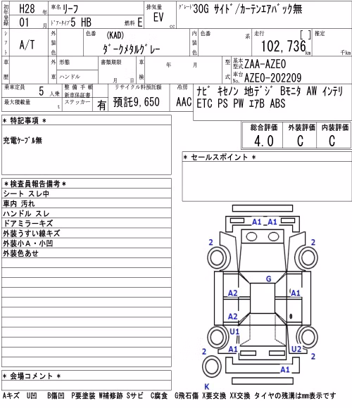 NISSAN LEAF