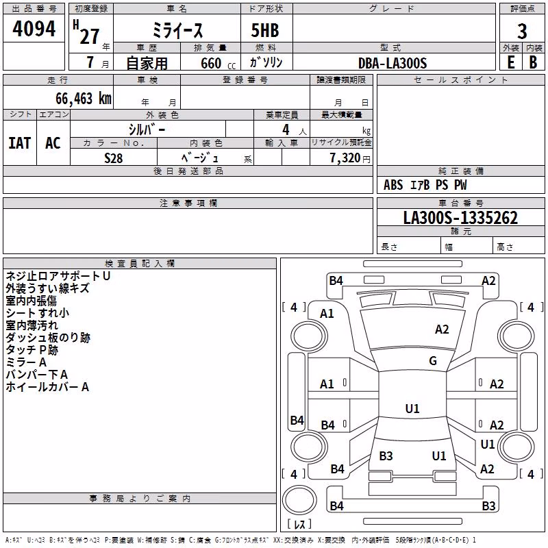 DAIHATSU MIRA E:S