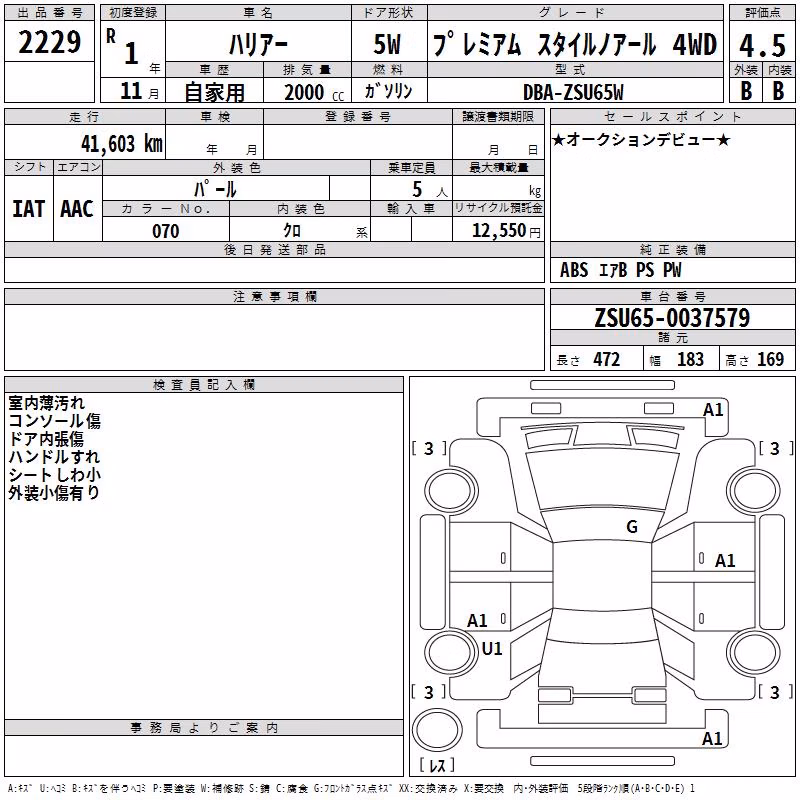 TOYOTA HARRIER