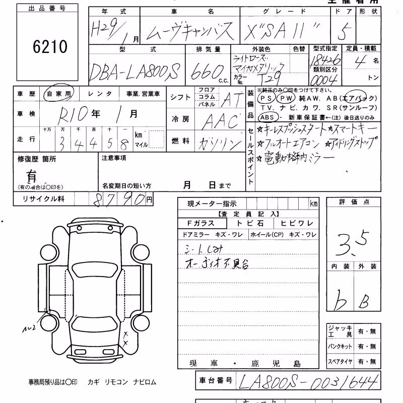 DAIHATSU MOVE CANBUS