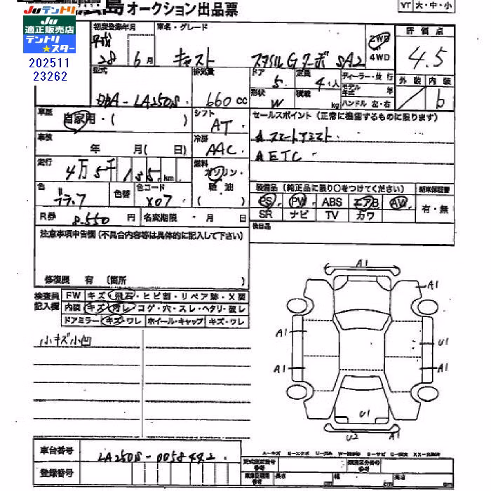 DAIHATSU CAST