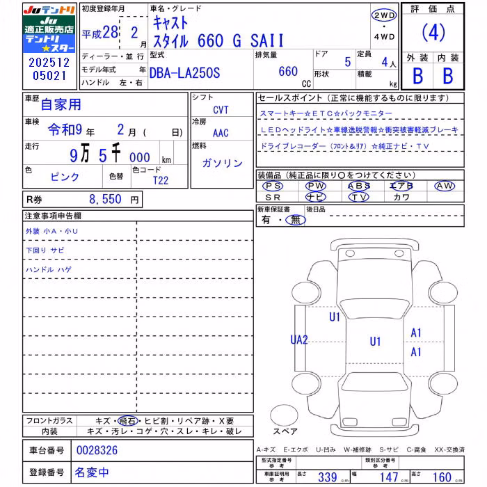 DAIHATSU CAST