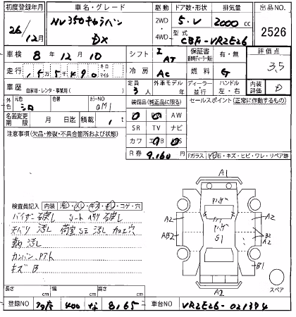 NISSAN NV350 CARAVAN