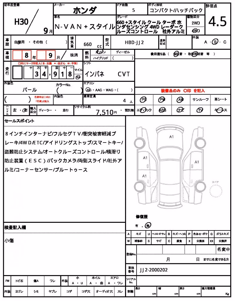 HONDA N-VAN