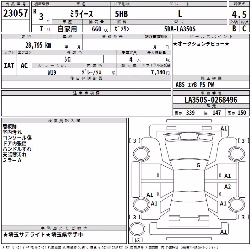 DAIHATSU MIRA E:S
