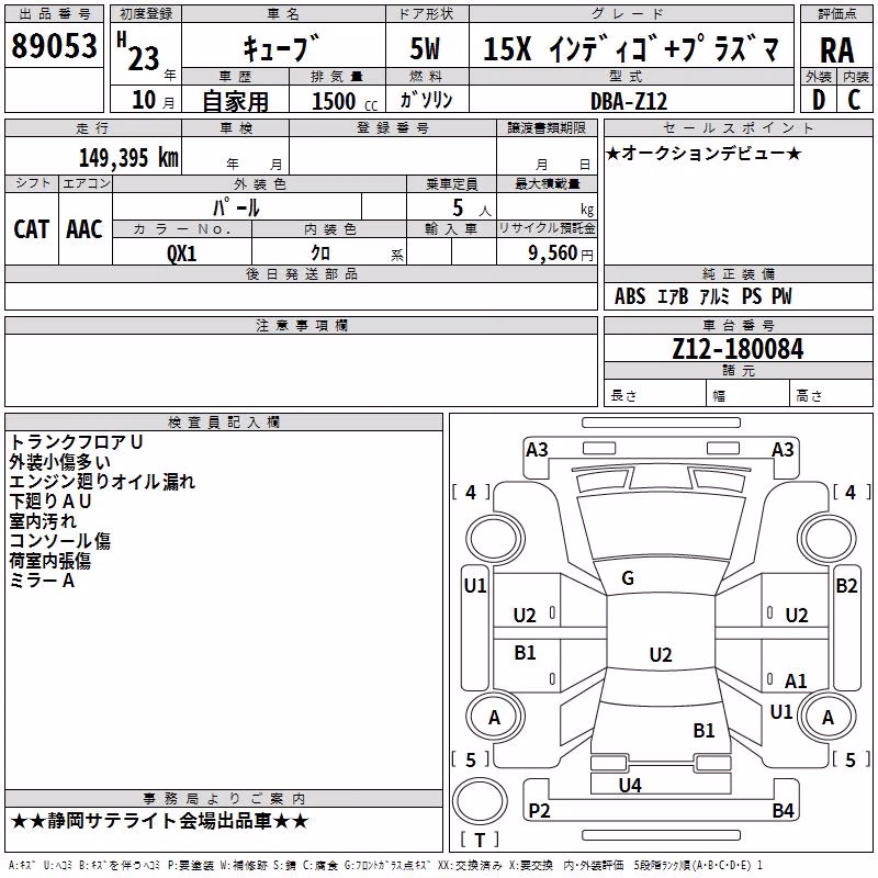 NISSAN CUBE