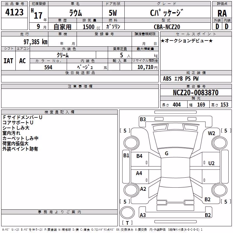 TOYOTA RAUM