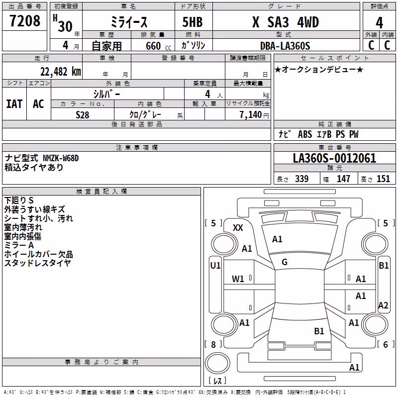 DAIHATSU MIRA E:S