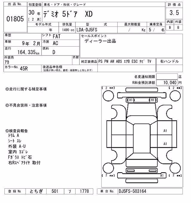 MAZDA DEMIO