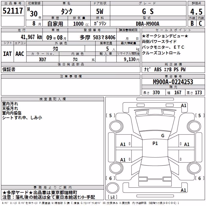 TOYOTA TANK