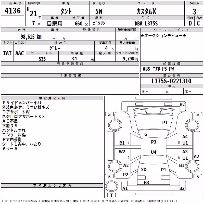 DAIHATSU TANTO