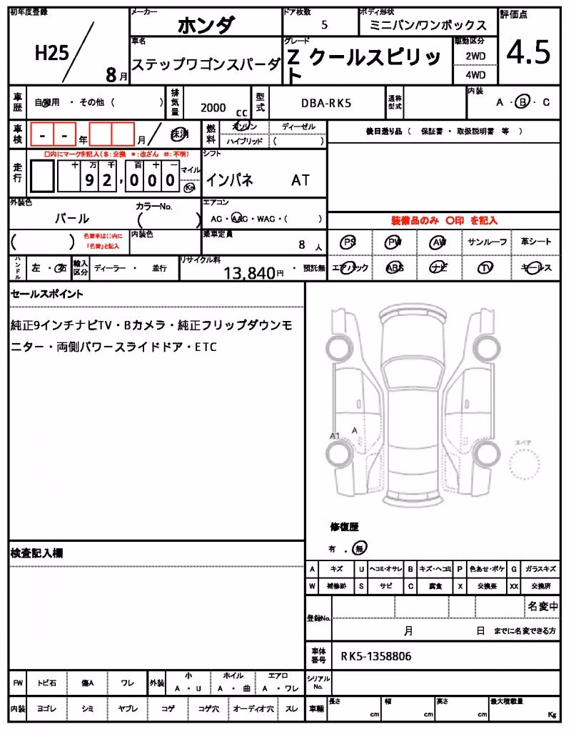 HONDA STEPWGN