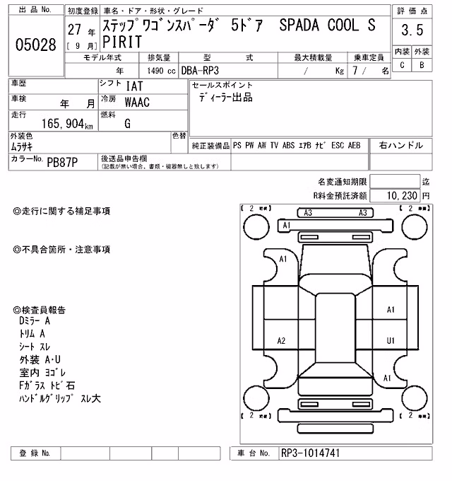 HONDA STEPWGN