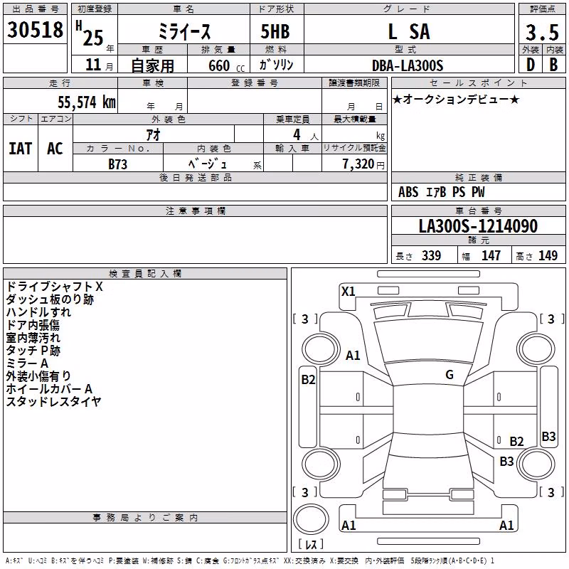 DAIHATSU MIRA E:S