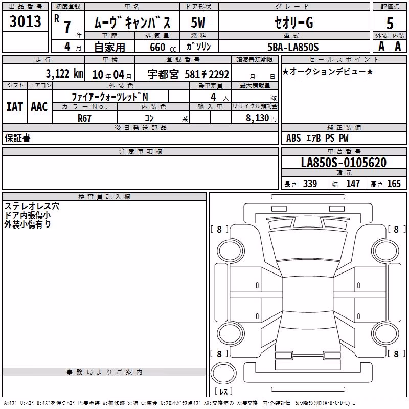 DAIHATSU MOVE CANBUS