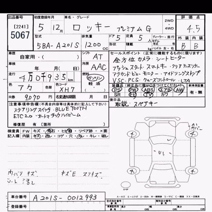 DAIHATSU ROCKY