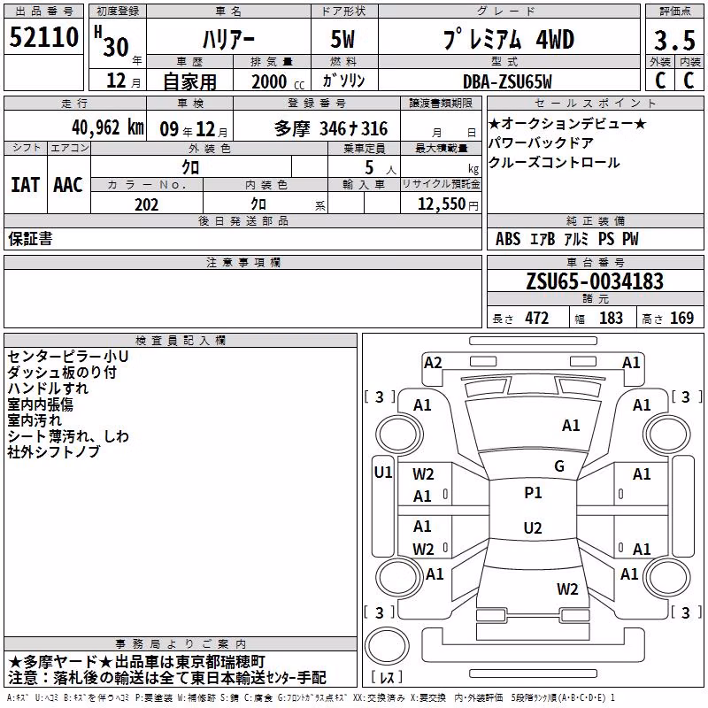 TOYOTA HARRIER