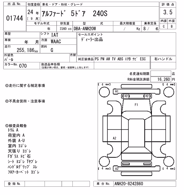TOYOTA ALPHARD