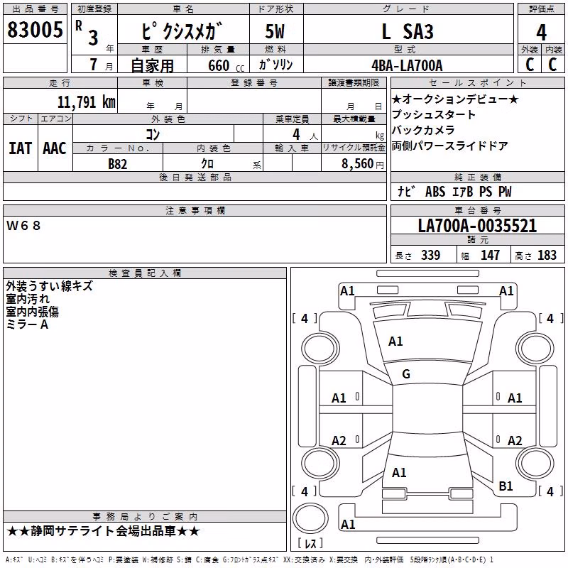 TOYOTA PIXIS MEGA