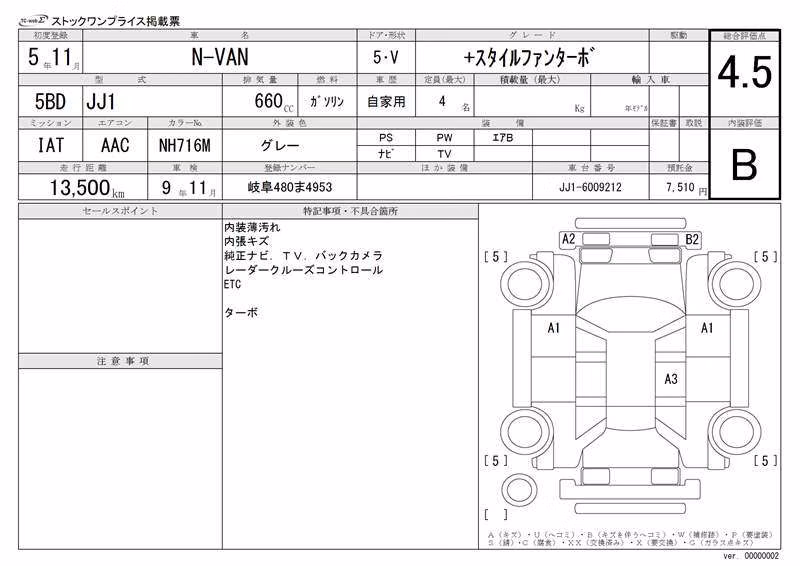 HONDA N-VAN