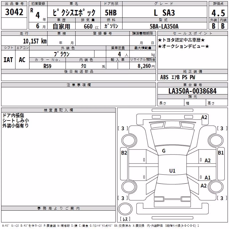 TOYOTA PIXIS EPOCH
