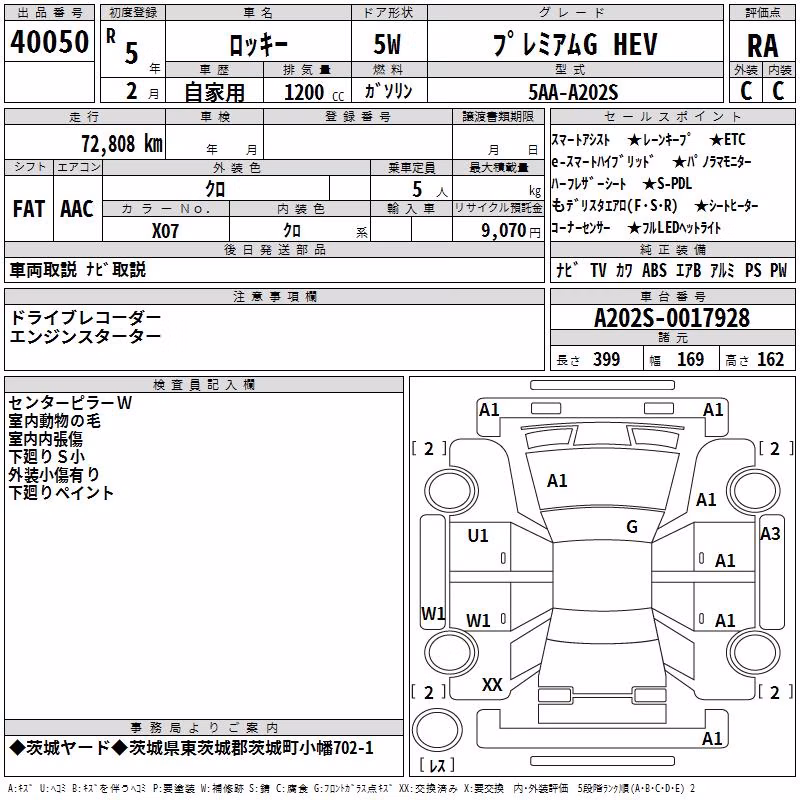 DAIHATSU ROCKY