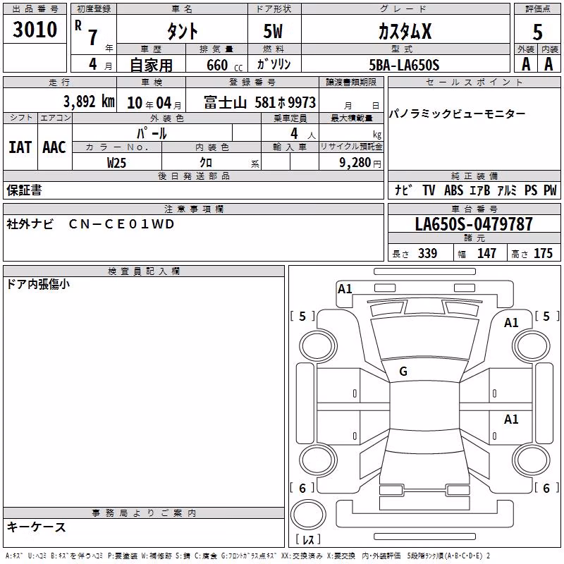 DAIHATSU TANTO
