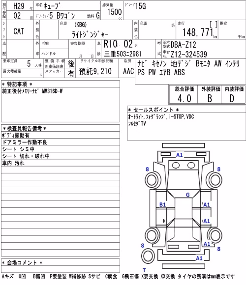 NISSAN CUBE