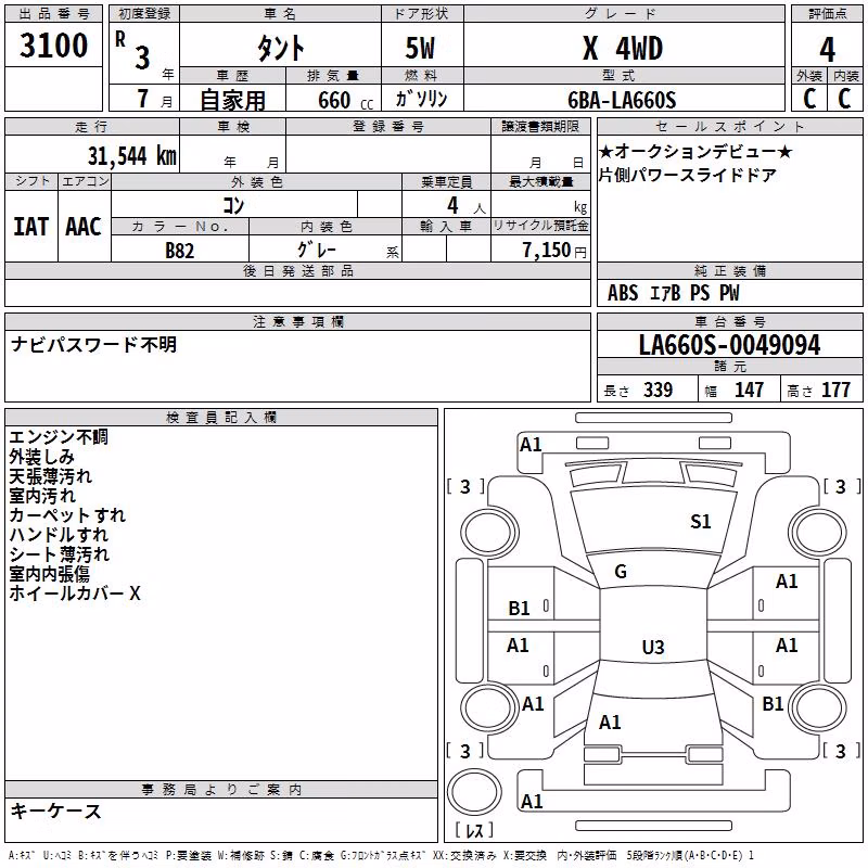 DAIHATSU TANTO