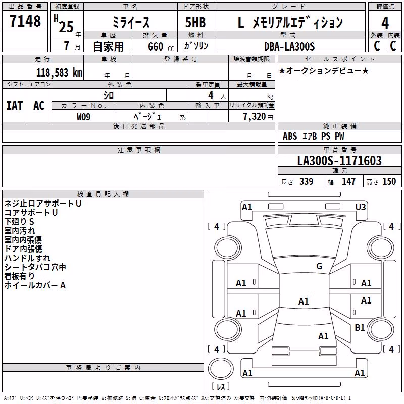 DAIHATSU MIRA E:S