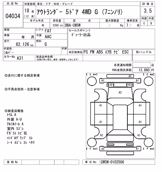 MITSUBISHI OUTLANDER