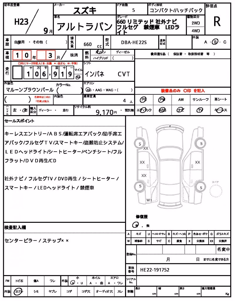 SUZUKI ALTO LAPIN