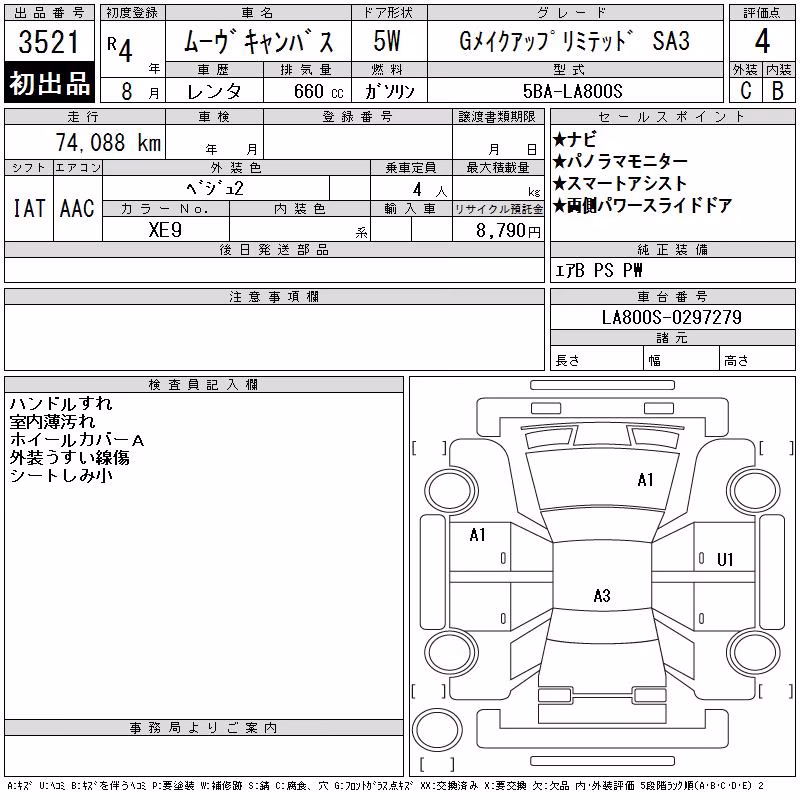 DAIHATSU MOVE CANBUS
