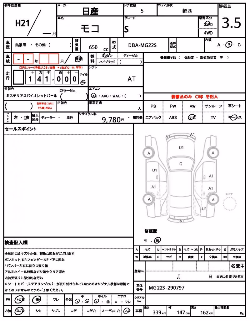 NISSAN MOCO