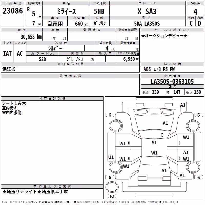 DAIHATSU MIRA E:S