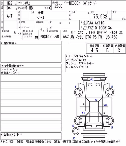 LEXUS NX300H