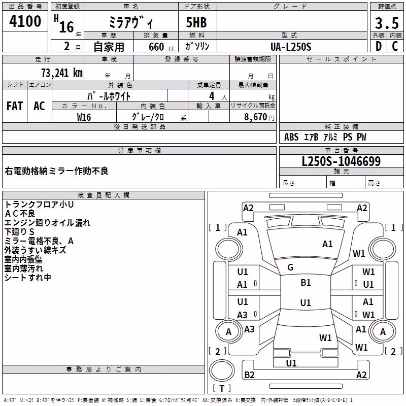 DAIHATSU MIRA AVY