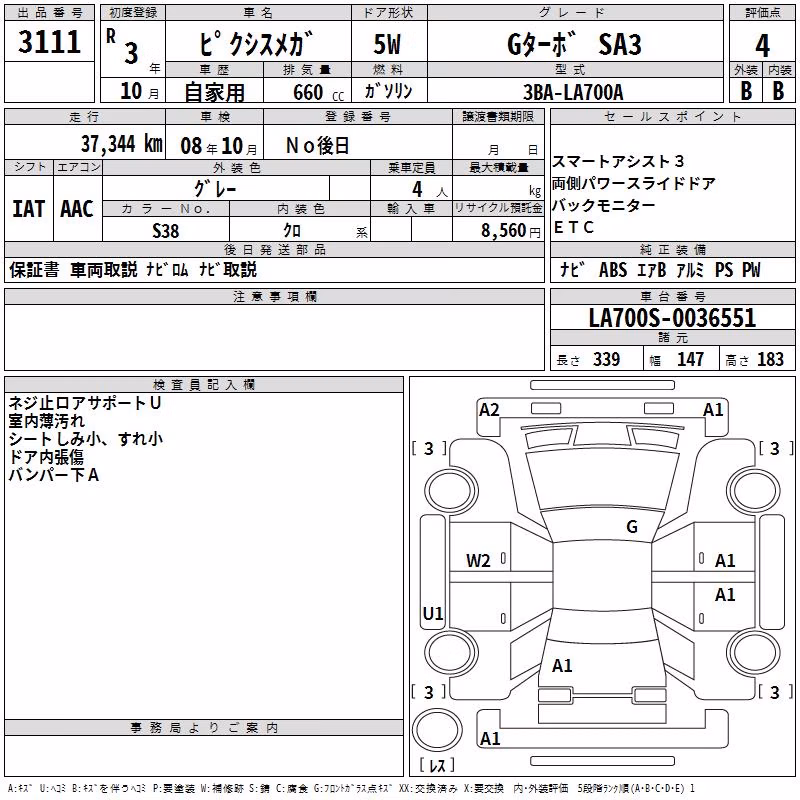 TOYOTA PIXIS MEGA