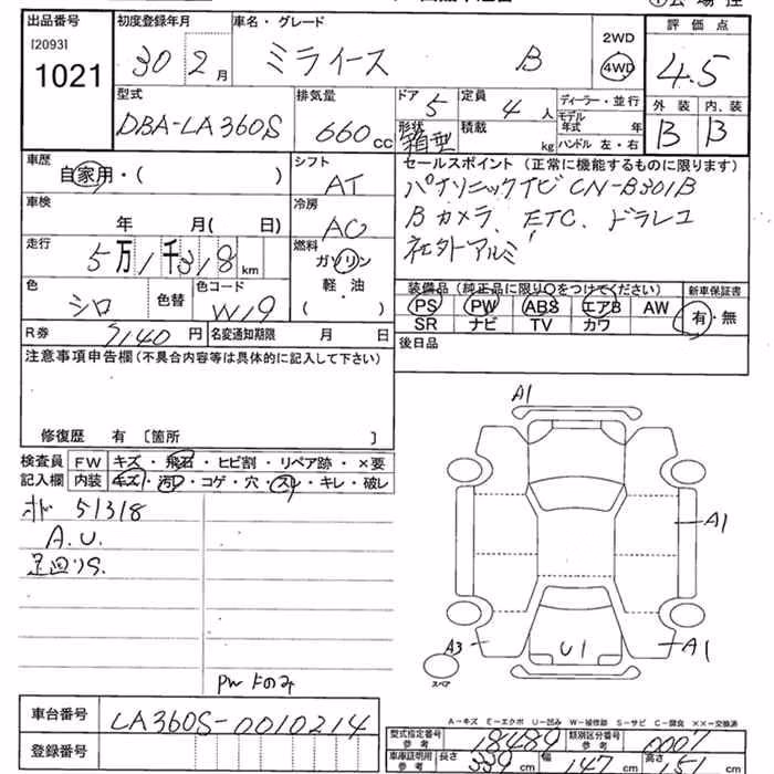 DAIHATSU MIRA E:S
