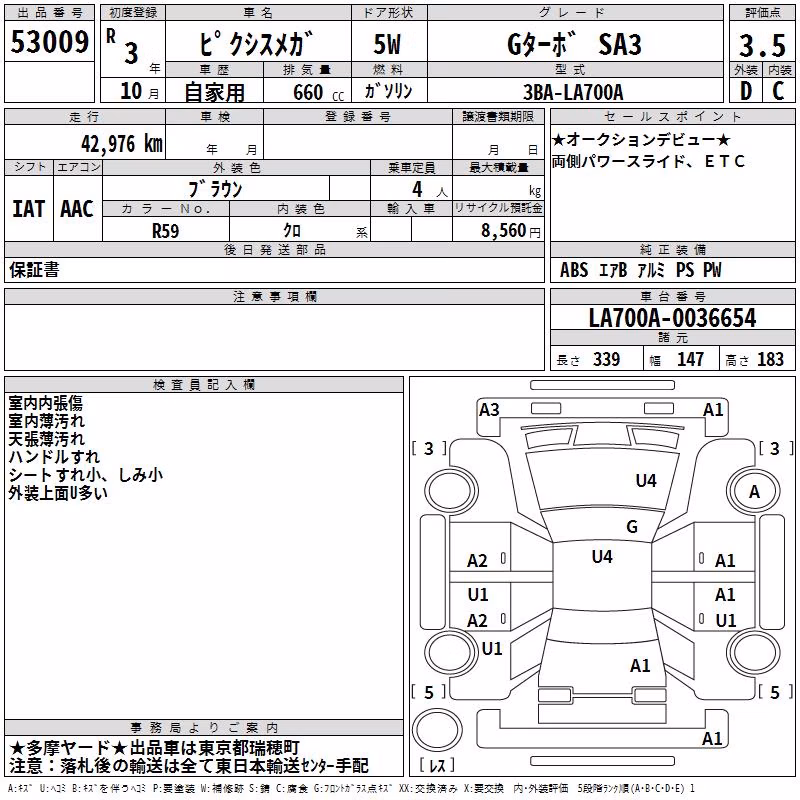 TOYOTA PIXIS MEGA