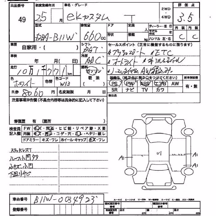 MITSUBISHI EK CUSTOM