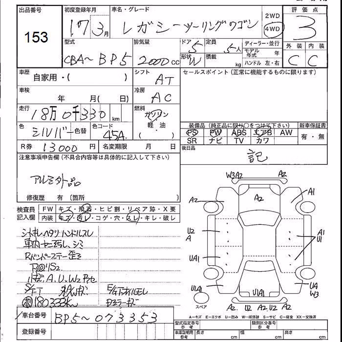 SUBARU LEGACY